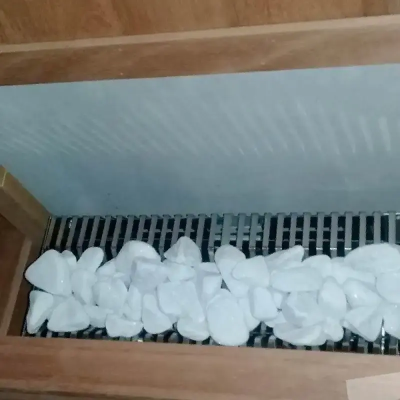 Gerador de Calor Sauna Seca 6,0KW Até 10 M³ c/ Quadro Digital e Pedras Dolomitas SODRAMAR Bivolt — fotografia 6