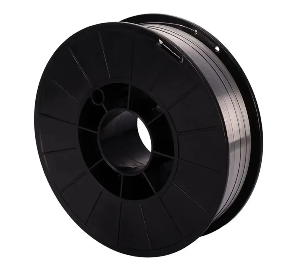Arame para solda MIG tubular 0.8MM rolo com 5.0 KG Evald — fotografia 3