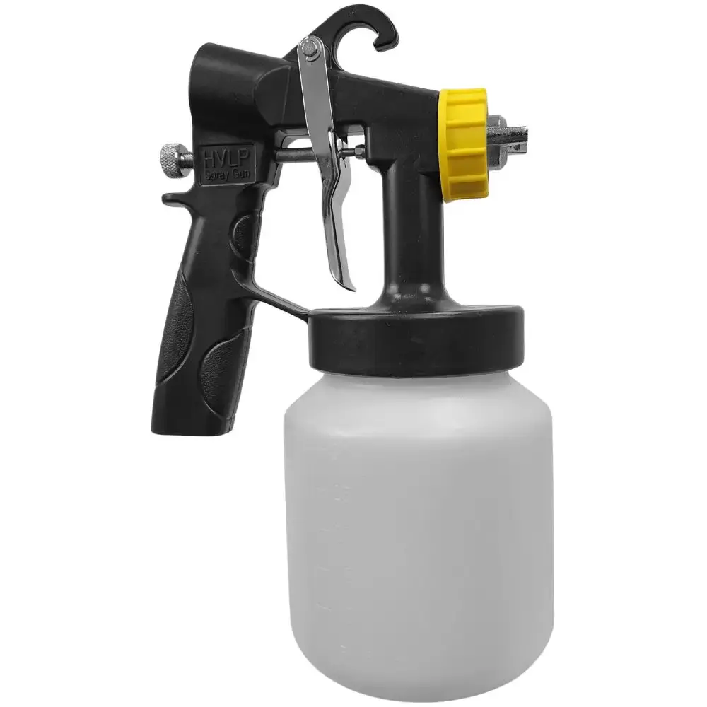 Pistola de pintura e pulverizadora elétrica 450W hvlp 1,0 litro EPP-450 Evald 110 V — fotografia 3