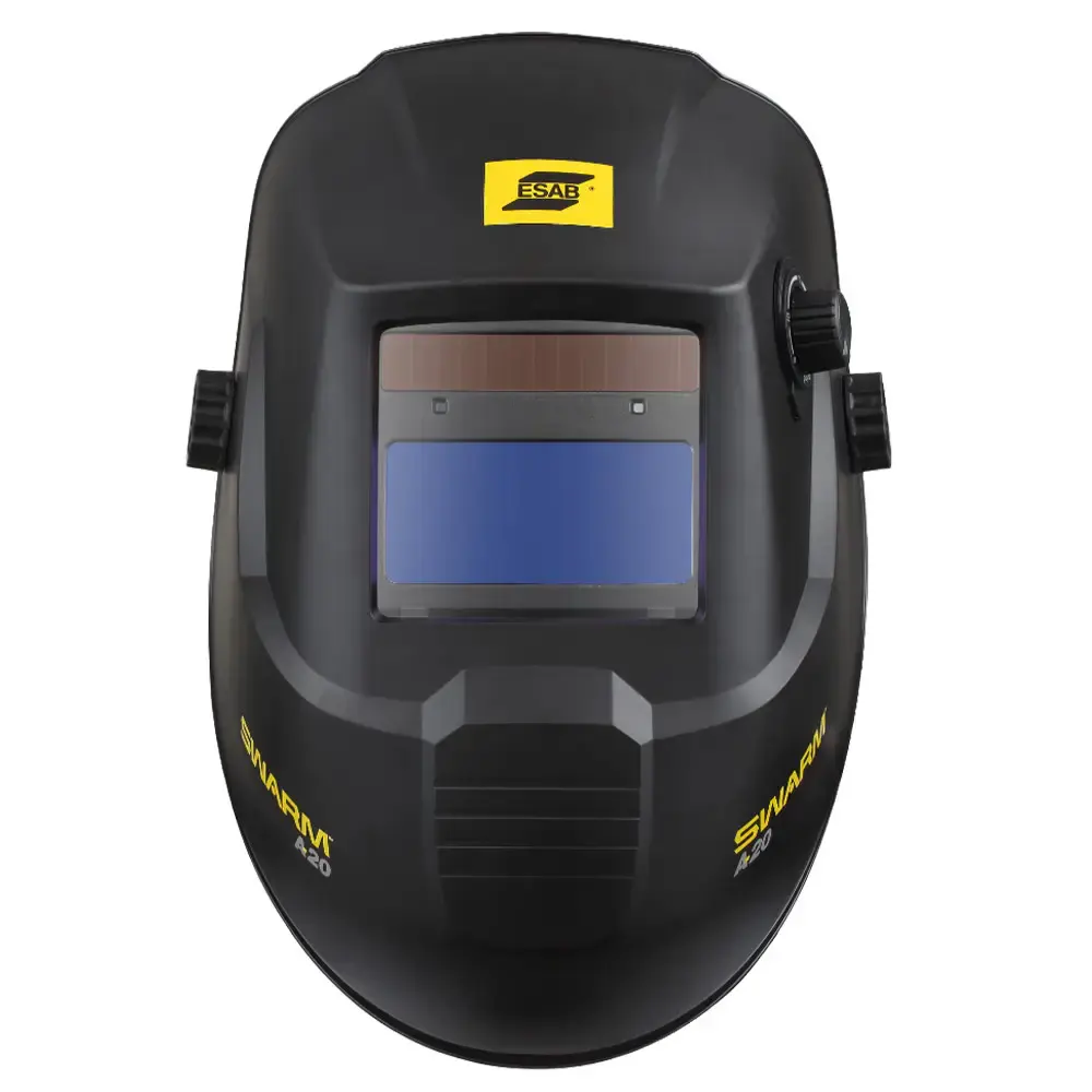 Máscara para solda automática com regulagem DIN 9-13 swarm A20 Esab — fotografia 3