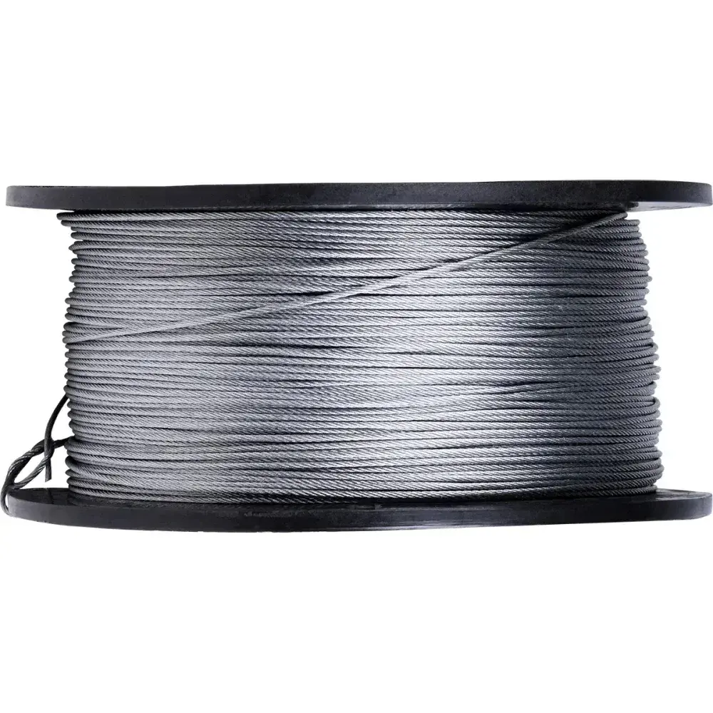 Cabo aço 1/16 6X7 galvanizado 500M 1,6MM af worker Acerosid — fotografia 5