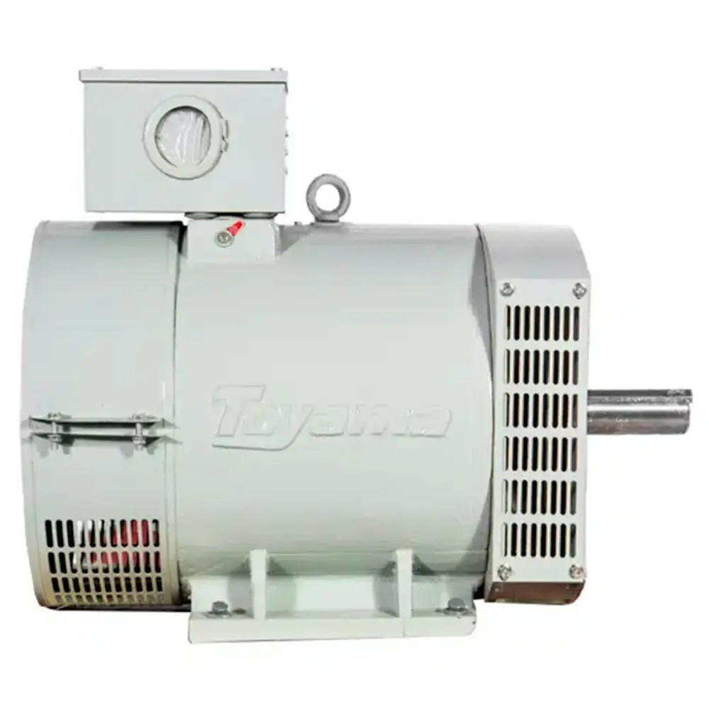 Alternador 12,4 KVA monofásico 127/220V TA12.4CS2 4 polos 270-004 Toyama — fotografia 2