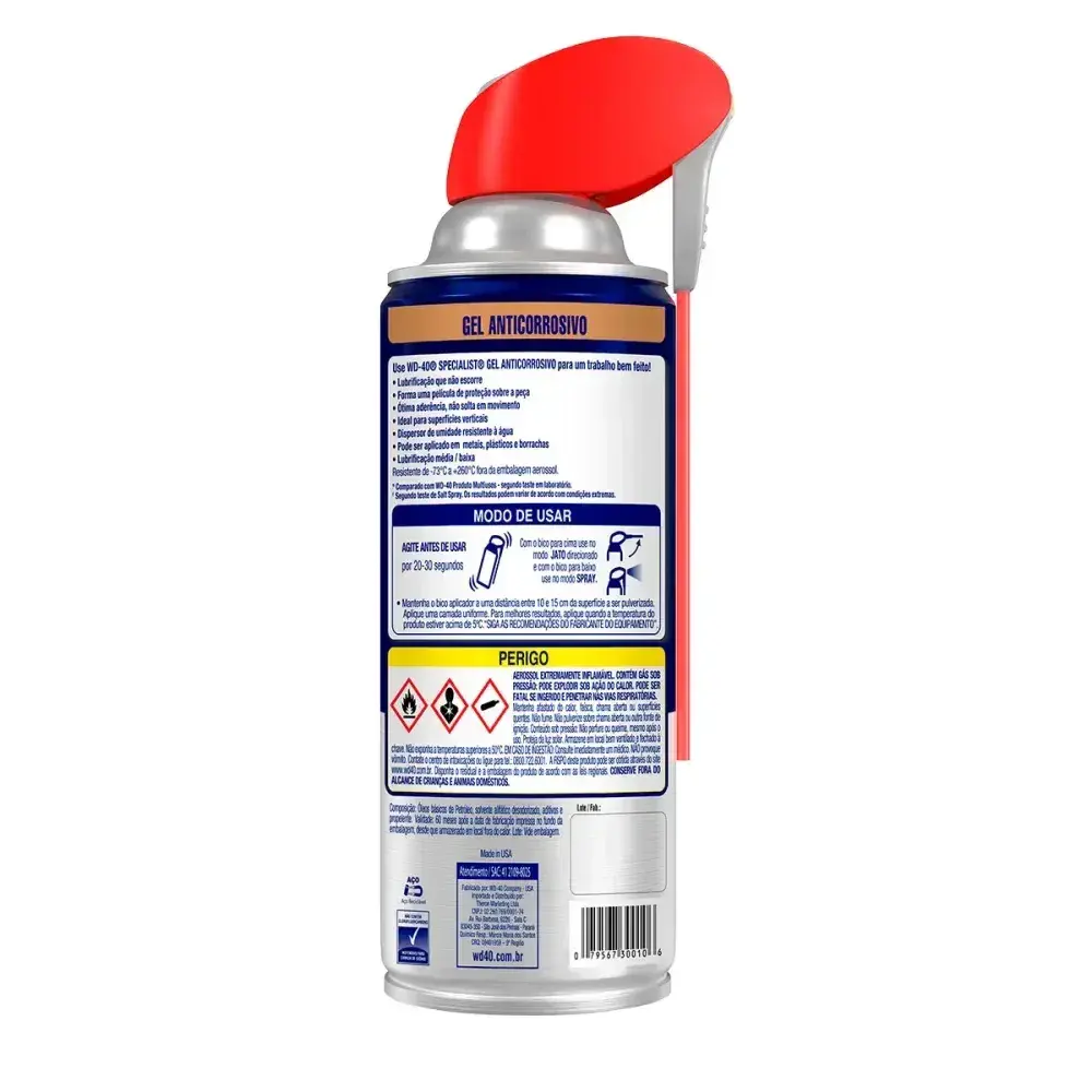 Gel anticorrosivo aerossol specialist 360ML Wd-40 — fotografia 8