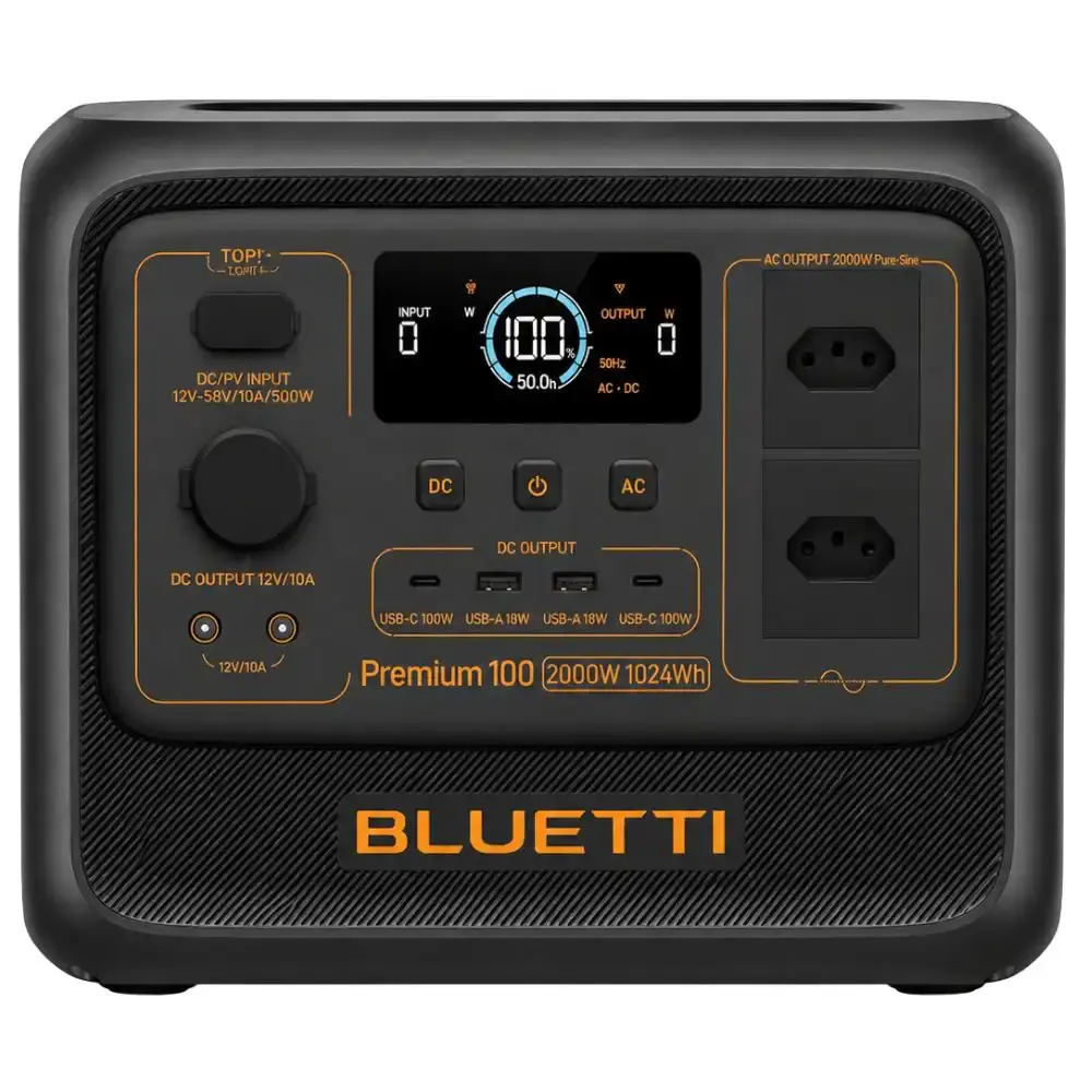 Estação de armazenamento de energia portátil premium elite 100V2 2000W Bluetti 220 V — fotografia de referência