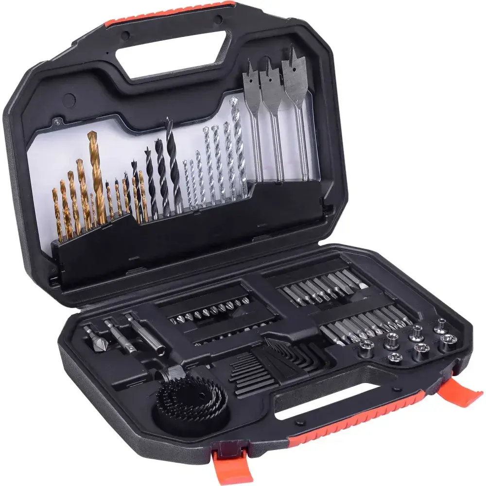 Kit para parafusar e furar A7187-XJ 100 peças black&decker — fotografia 7