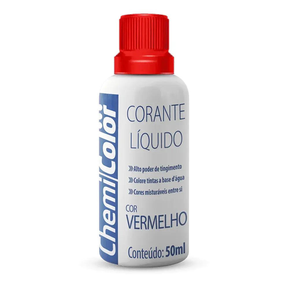 Corante liquido vermelho Chemicolor — fotografia 2