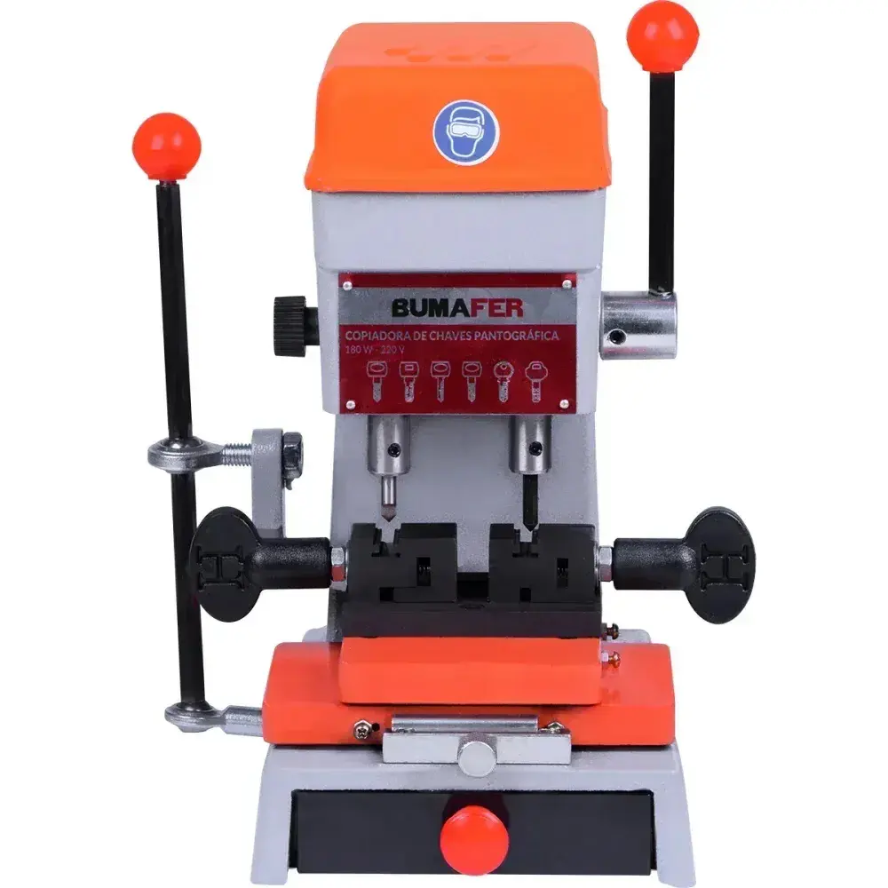 Máquina copiadora de chaves pantográfica 180W 220V Bumafer — fotografia 8