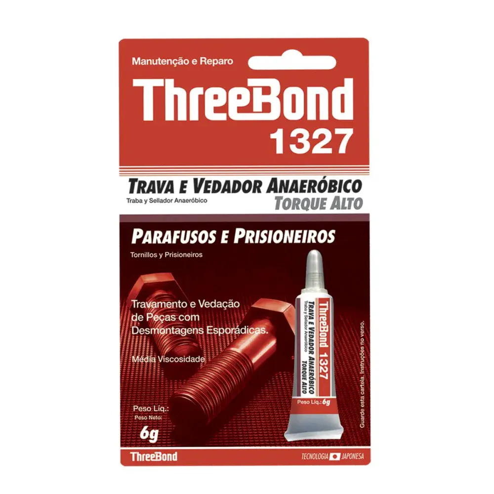 Adesivo trava paraf three bond tb 1327 trq alto 6G — fotografia de referência