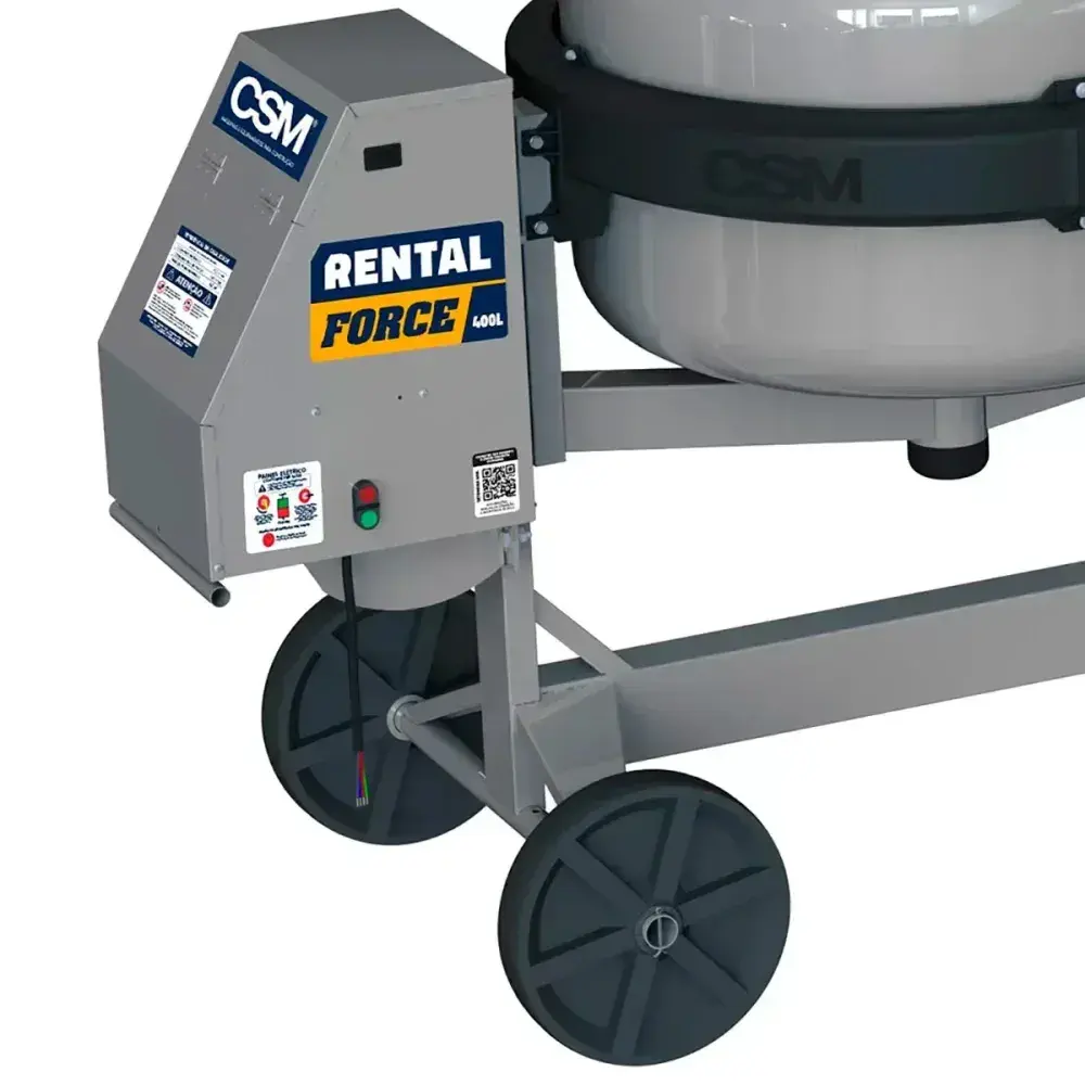 Betoneira rental force mono 400L 220V CSM — fotografia 10