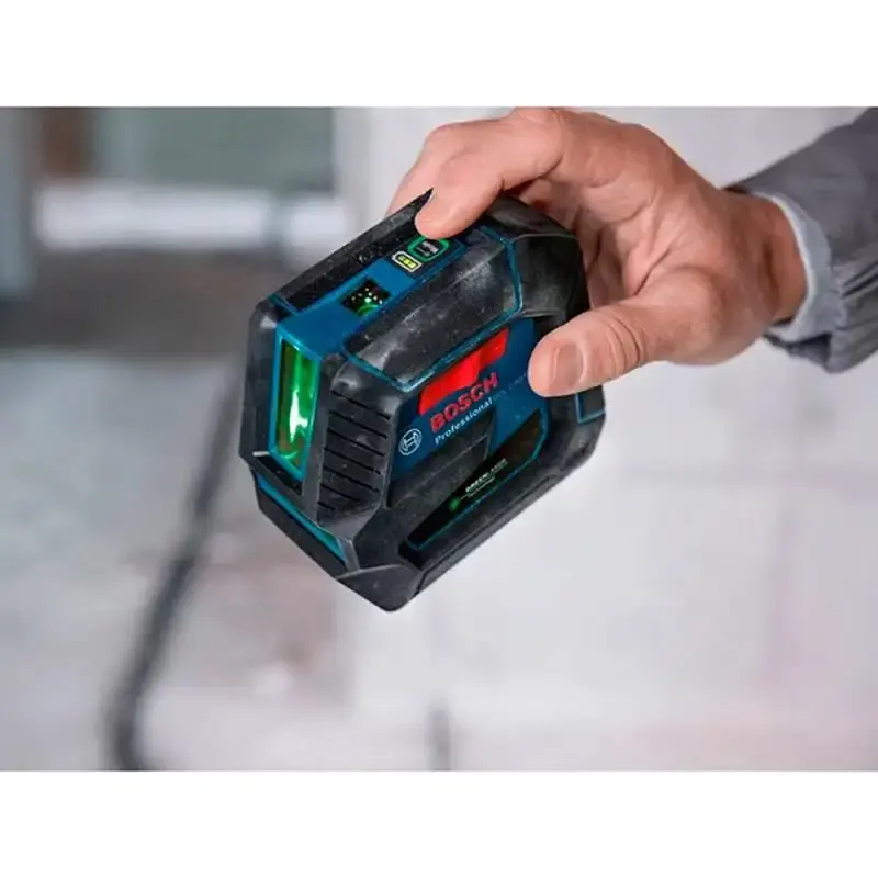 Nível à laser de linhas verdes com tripé e acessórios GCL 2-50G 0601.066.M01 Bosch — fotografia 10