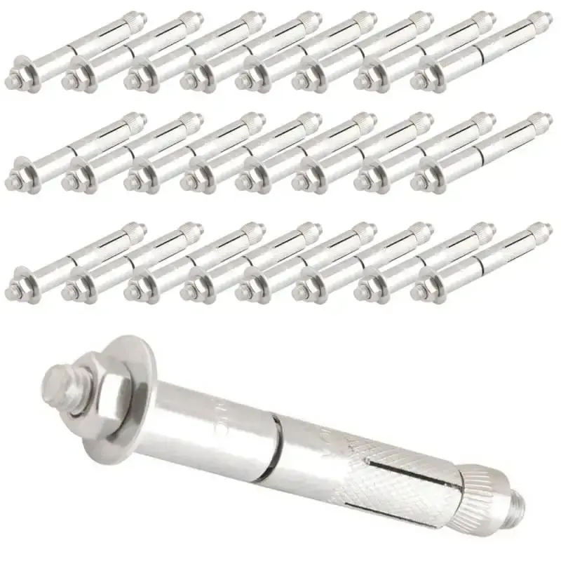 Chumbador com Prisioneiro e Prolongador 5/8 POL x 165 MM com 25 Peças VONDER — fotografia de referência