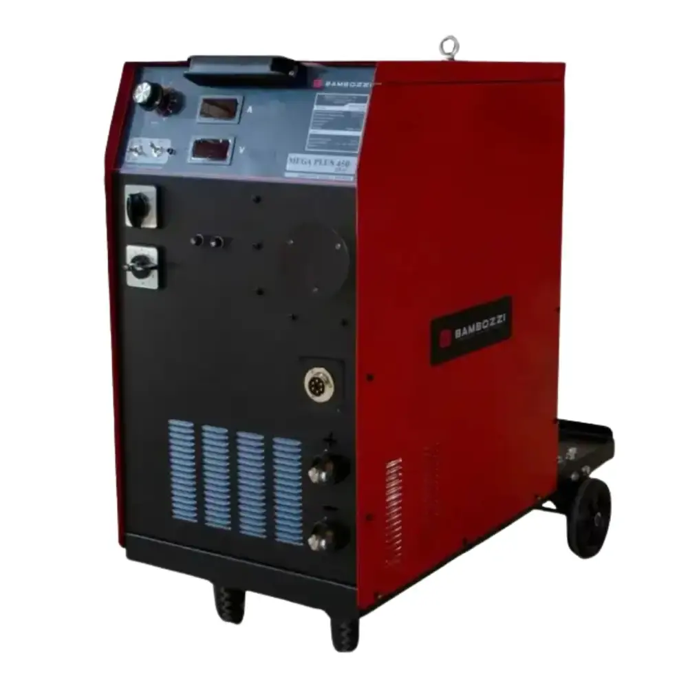 Máquina de solda 330A MIG cabo externo mega plus 450 DF IV trifásico Bambozzi — fotografia de referência