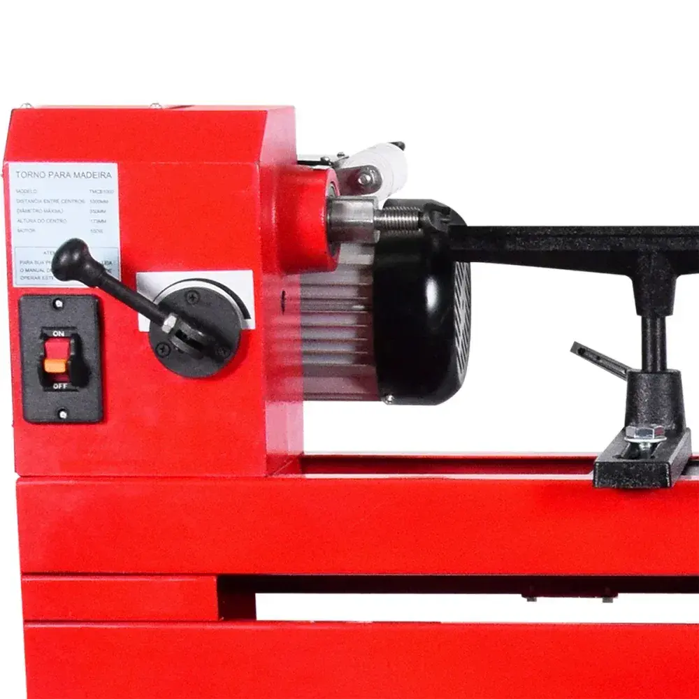 Torno para madeira copiador 1000MM 550W bivolt Bumafer — fotografia 10
