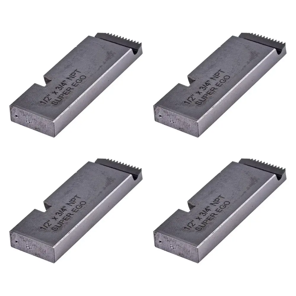 Kit cossinetes para rosqueadeira 1/2"-3/4" npt aço carbono linha super ego rothenberger — fotografia 9