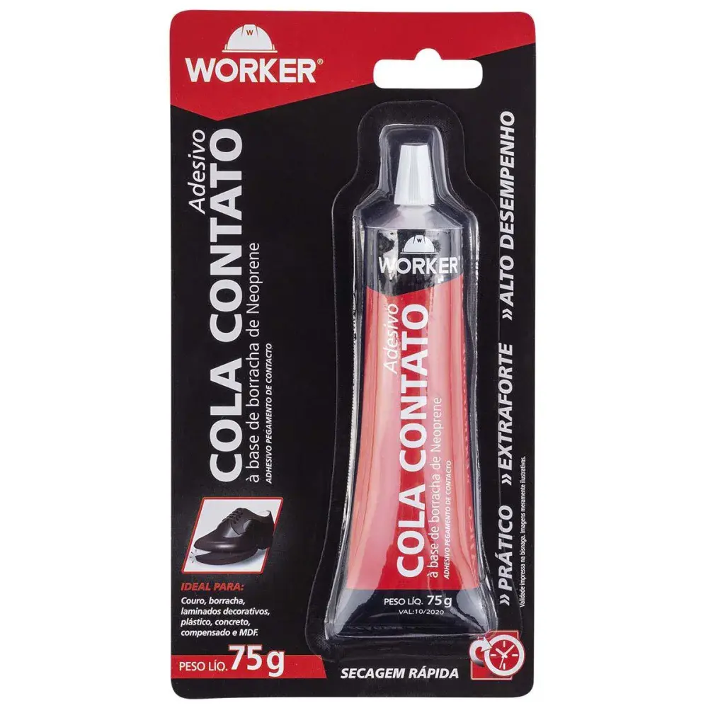 Adesivo cola contato 75G Worker — fotografia de referência