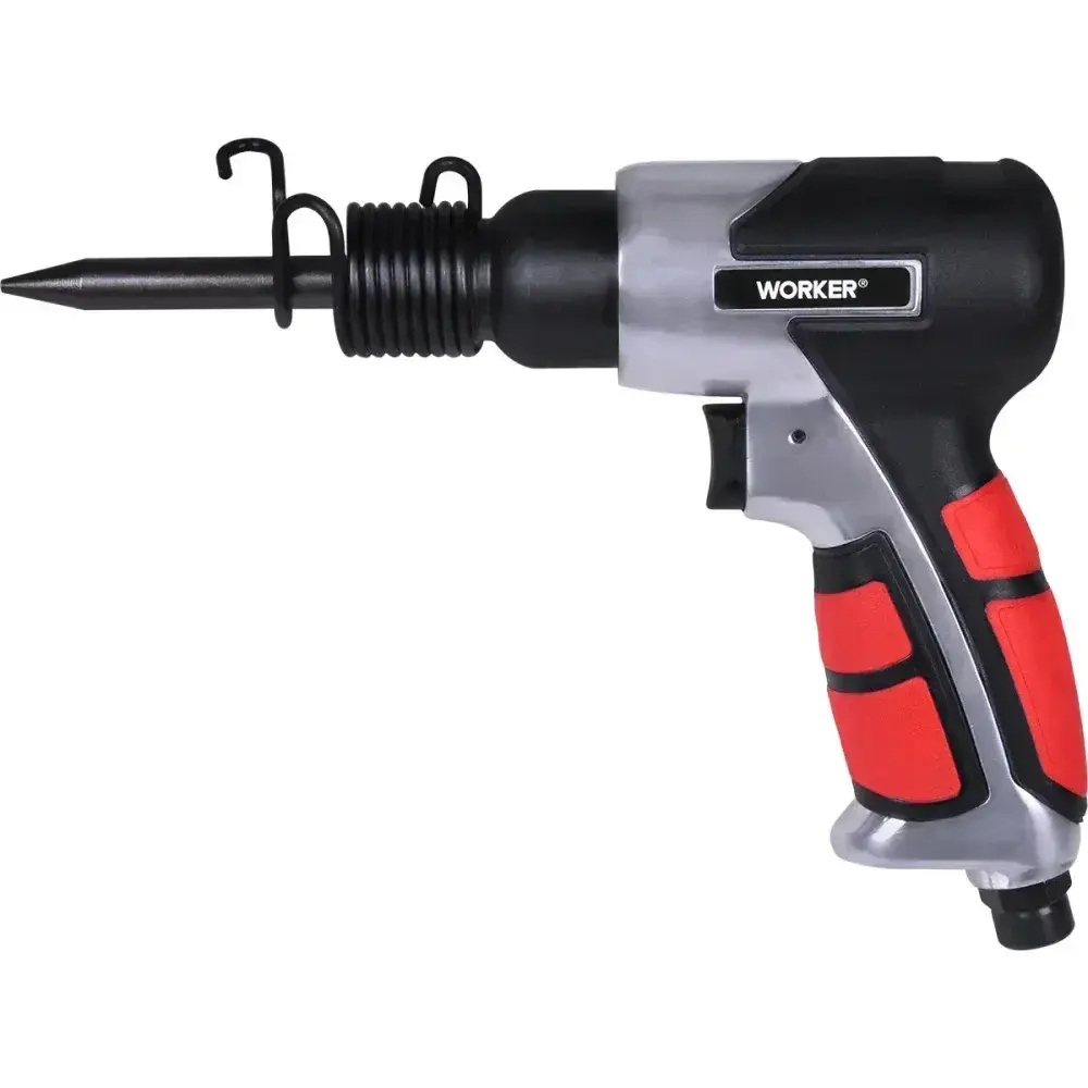 Martelete rebarbador pneumático 3/4 4500GPM 90PSI Worker — fotografia 8