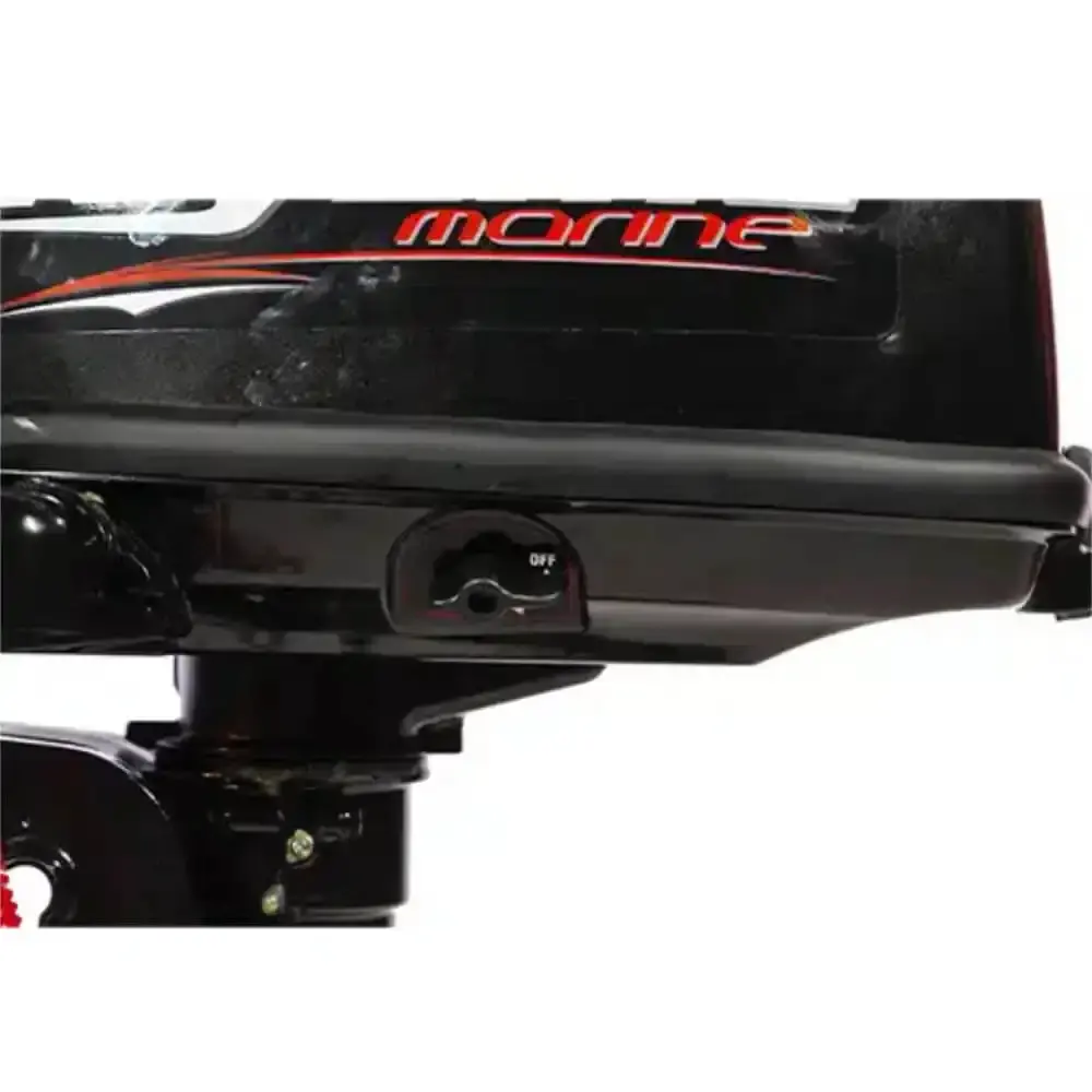 Motor de Popa Gasolina 5,8 HP com Rabeta Curta 381 mm 2 Tempos Modelo TM5.8TS TOYAMA — fotografia 3