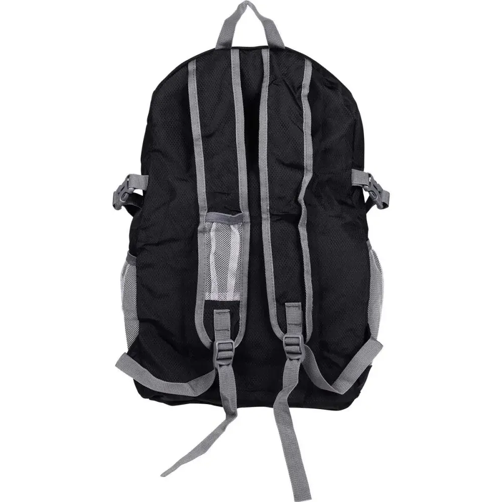 Mochila dobrável nylon preta 30L Kala — fotografia 4