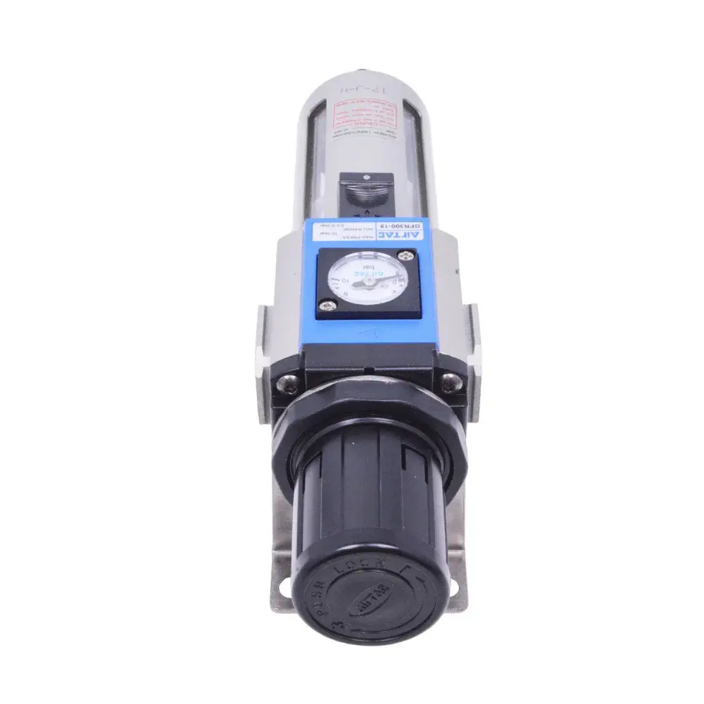 Filtro regulador de ar 1/2 com dreno automático TFR12 Puma — fotografia 4