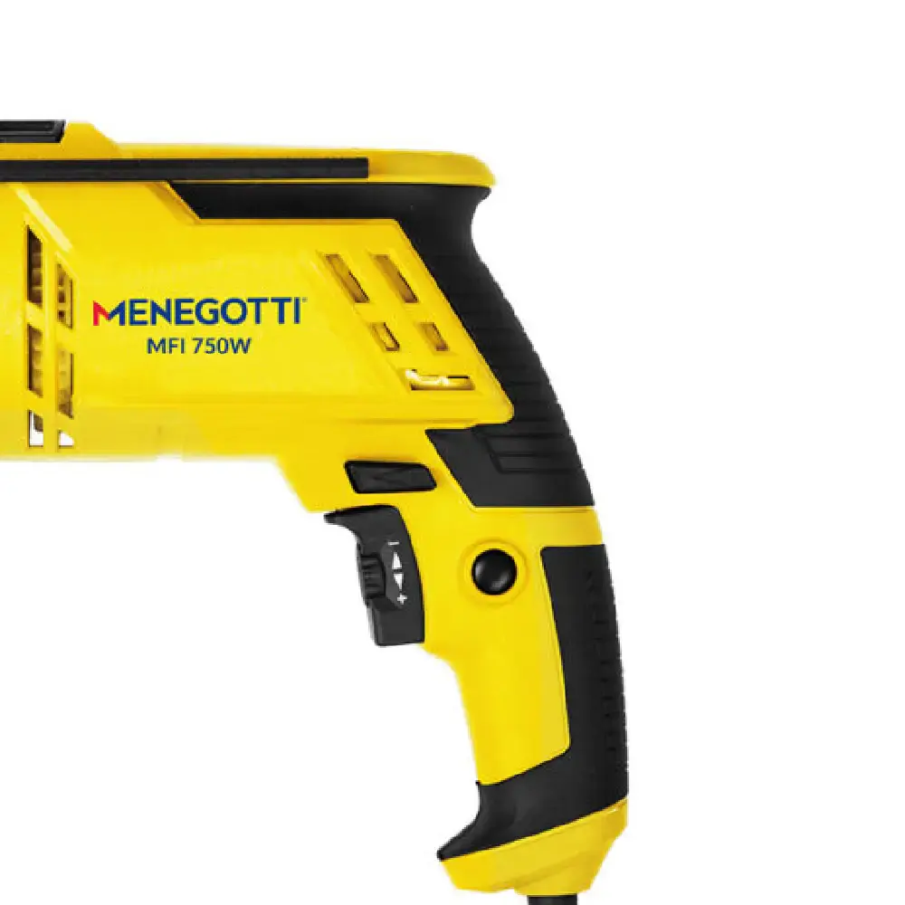 Furadeira de impacto 1/2 POL 750W MFI750W Menegotti 220 V — fotografia 4