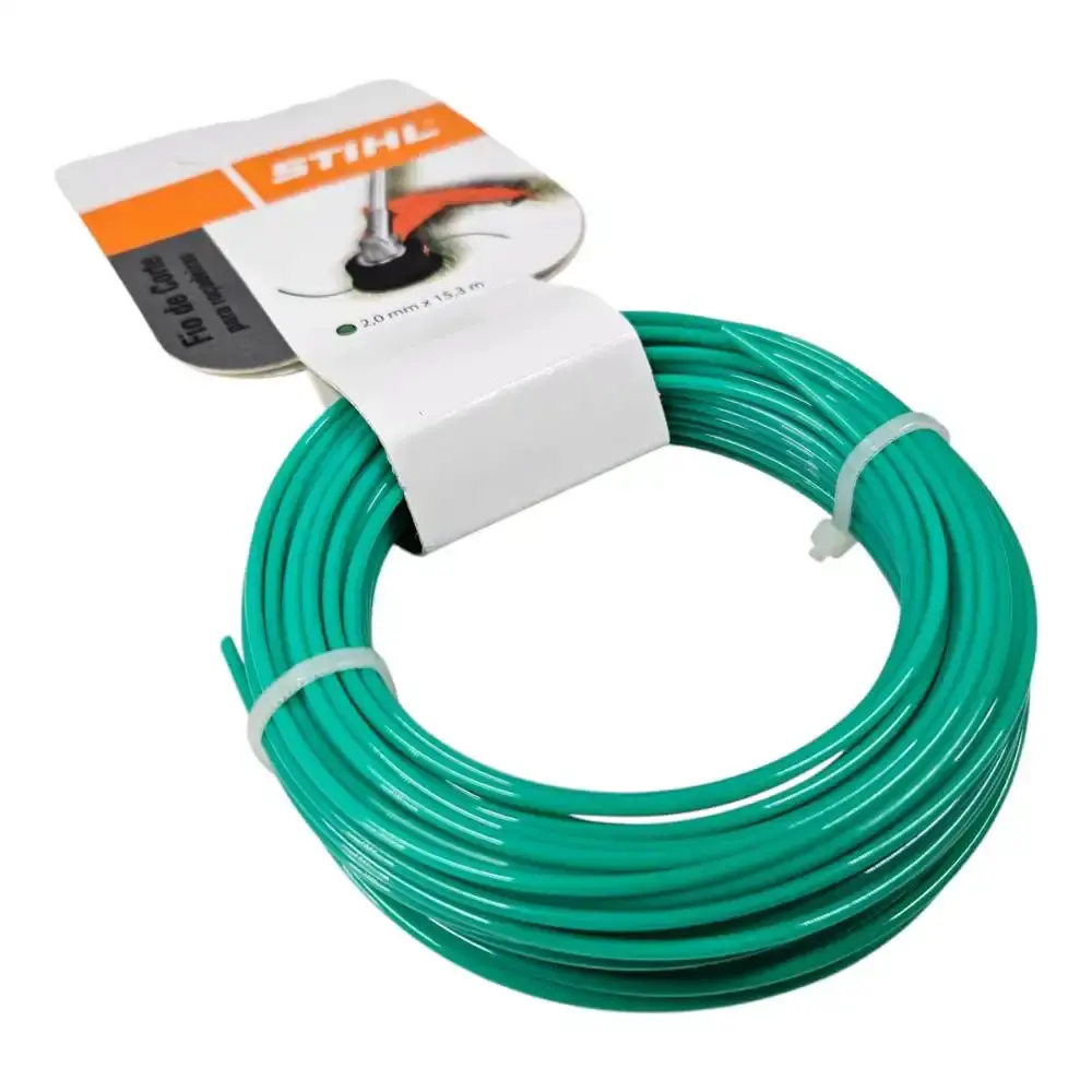 FIO DE NYLON REDONDO 2,0MM X 15,3M VD stihl — fotografia 3