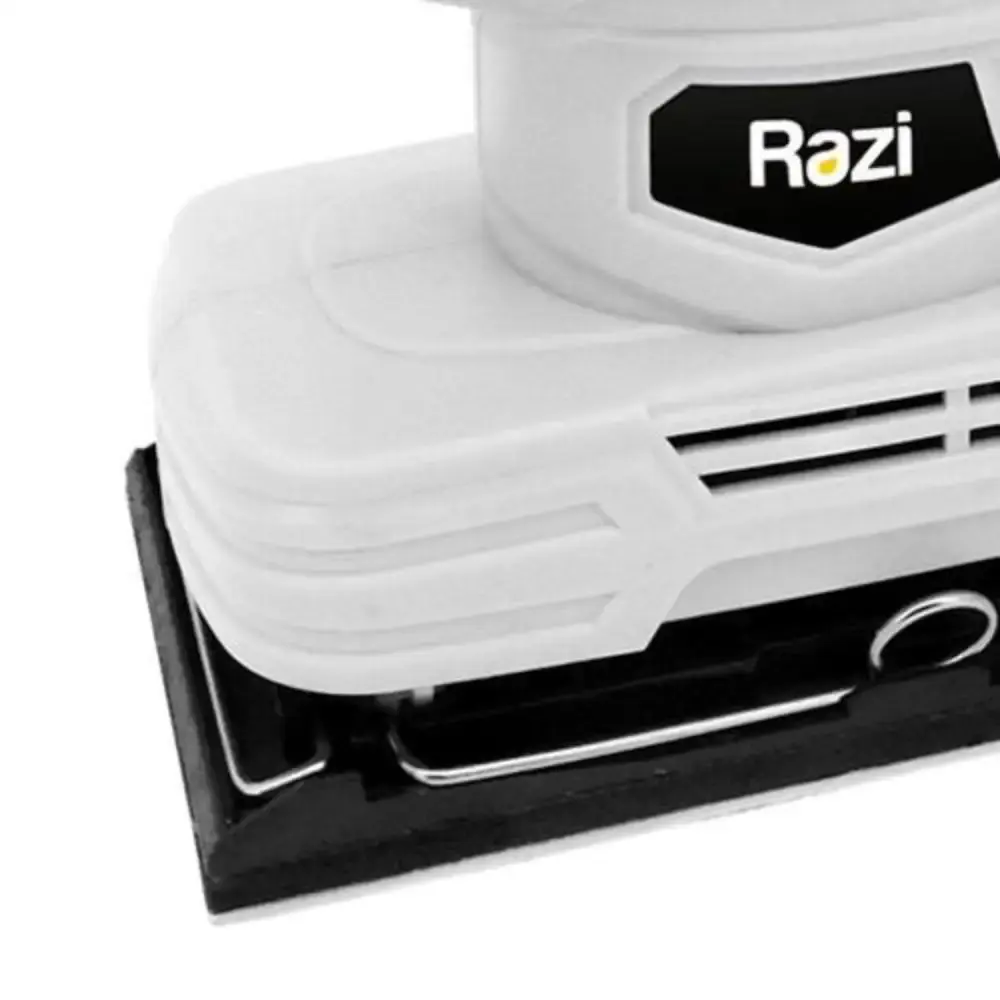 Lixadeira orbital 150W 188X90MM Razi 110 V — fotografia 7