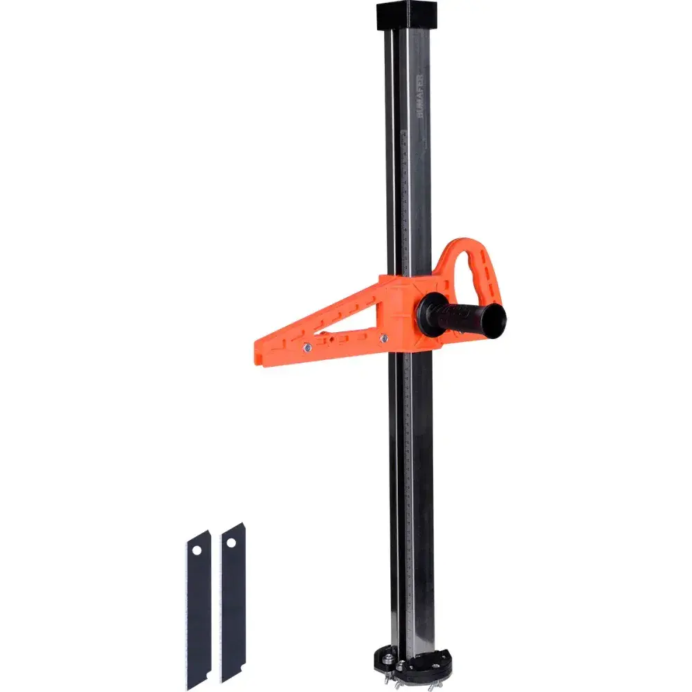 Cortador de drywall manual 23,6" 13MM abs e aço Bumafer — fotografia 7