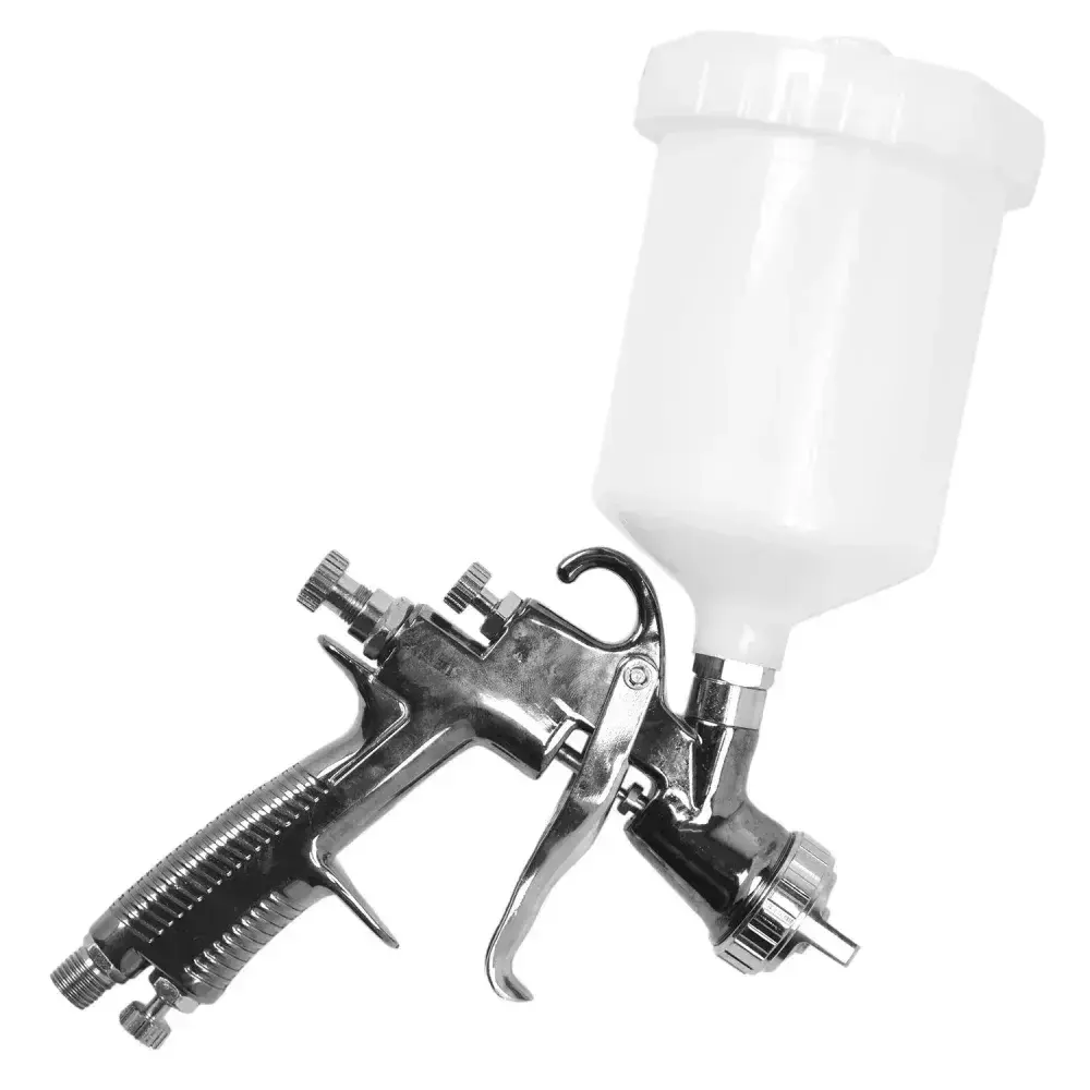 Pistola de pintura de gravidade hvlp 1,3MM 600ML Puma — fotografia 8