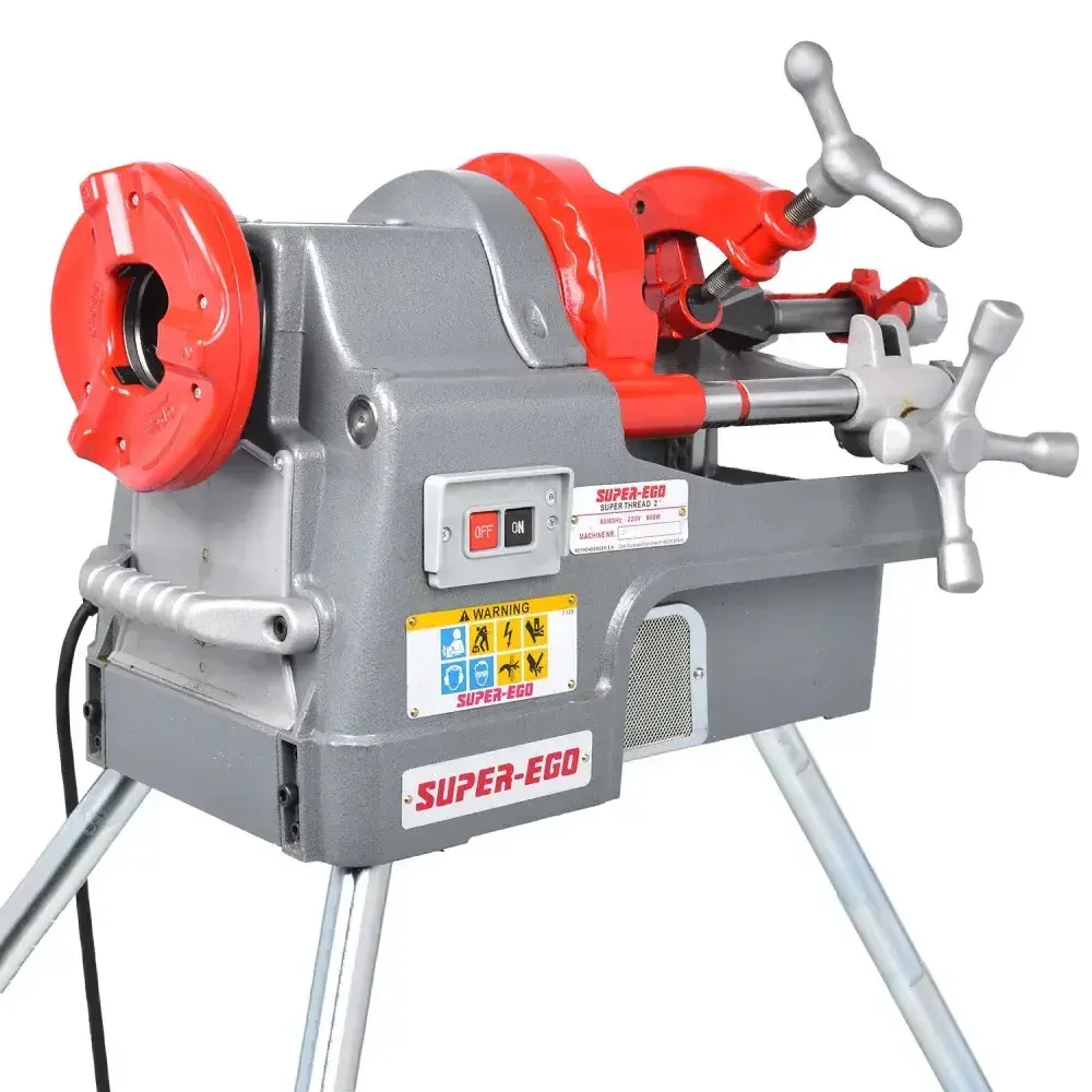 Rosqueadeira elétrica 1/2” a 2” bsp super ego pro rothenberger 220V — fotografia 7