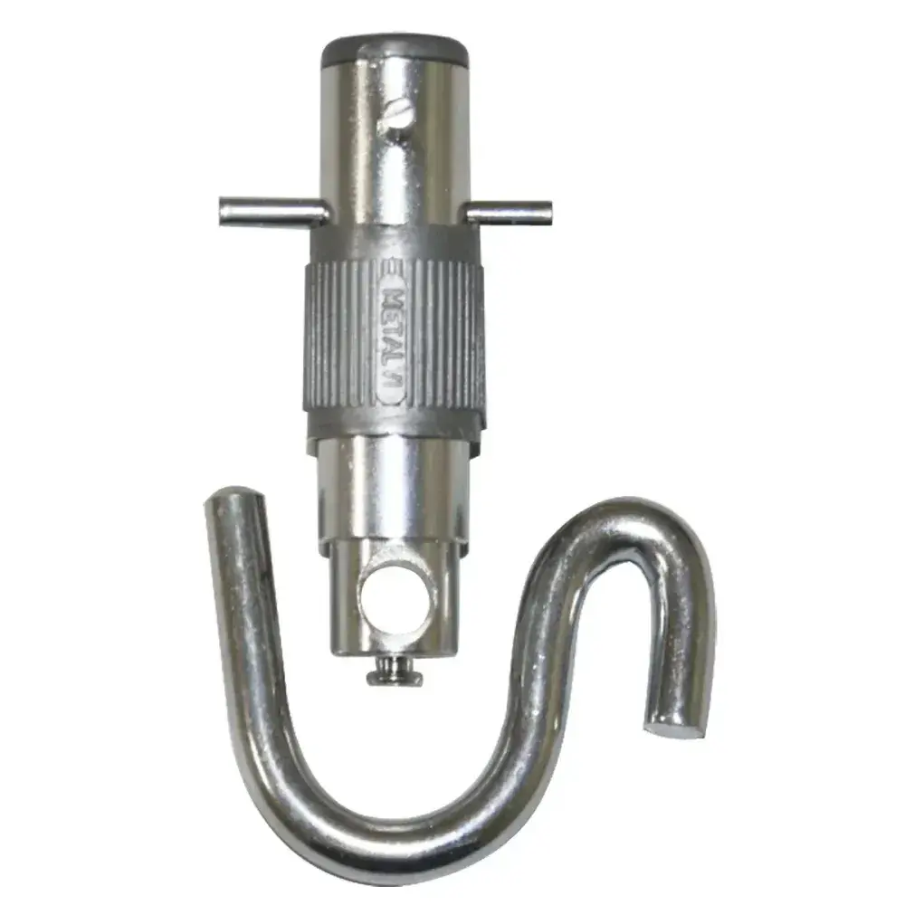 Gancho rede batom Metalvi cromatizado par — fotografia 2