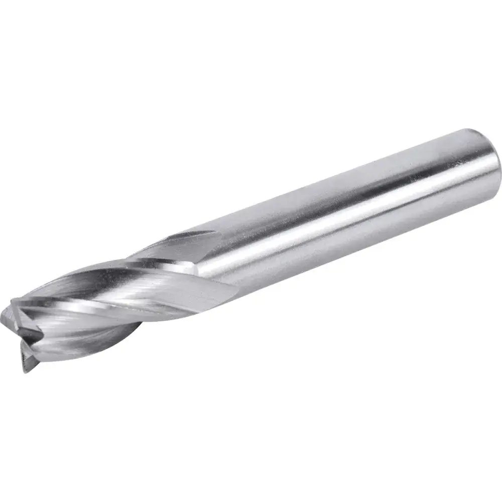Fresa de topo reto aço rápido 3/8” haste 3/8” Worker — fotografia 3