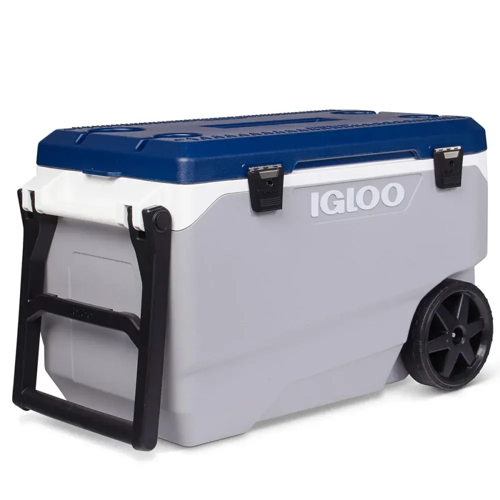 Caixa térmica latitude 85L com rodas Igloo — fotografia de referência