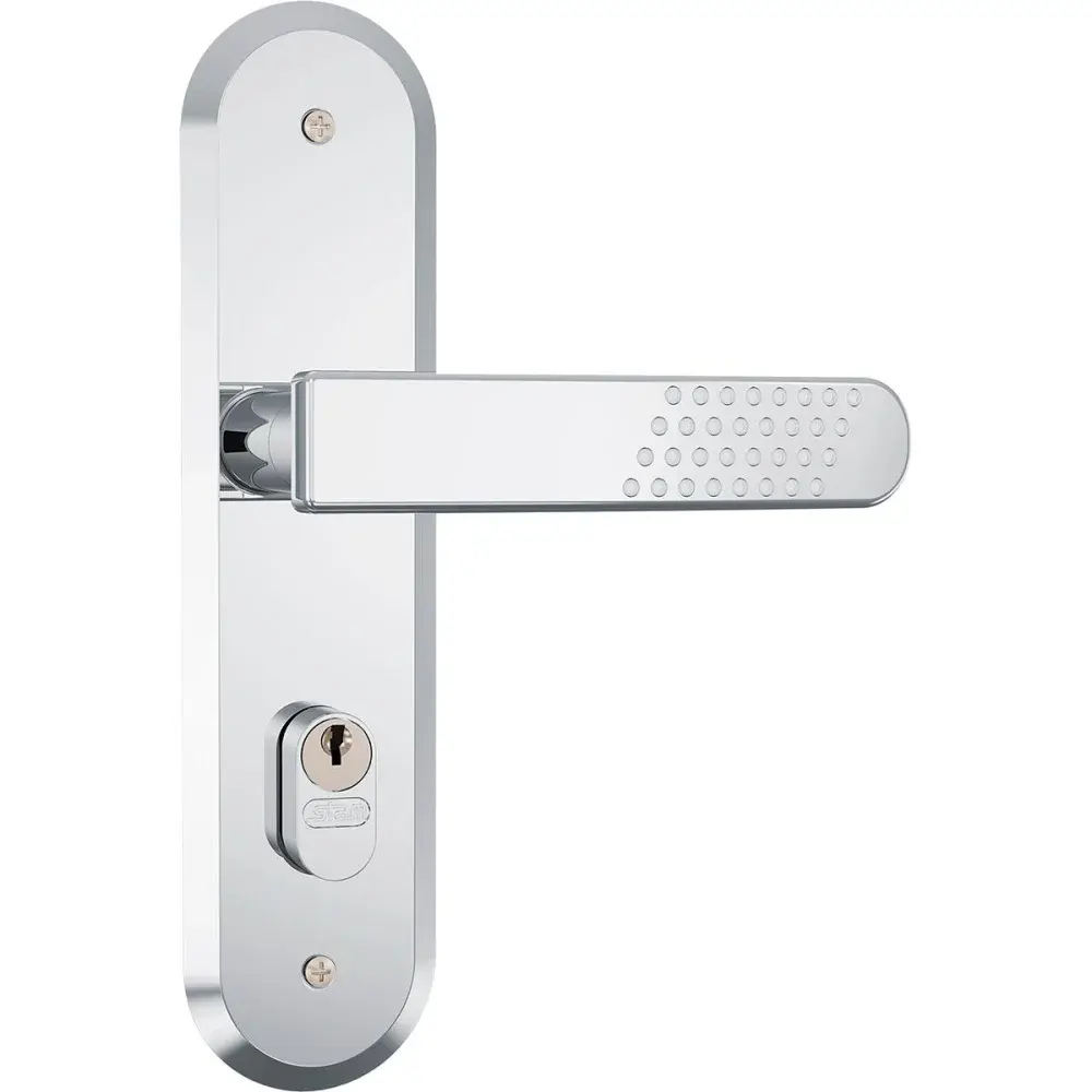 Fechadura alavanca externa cromada 40MM 1801/21 Stam