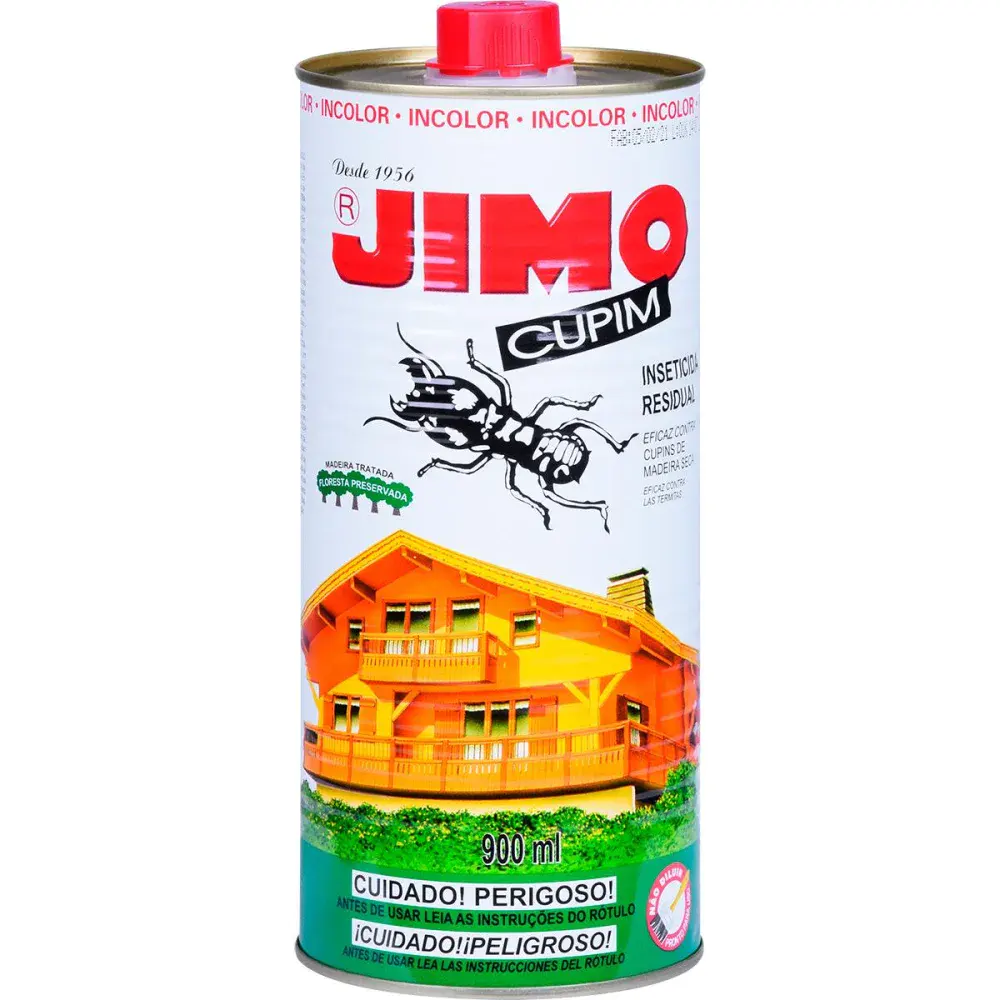 Inseticida jimo cupim incolor lata 900ML jimo Jimo Quimica