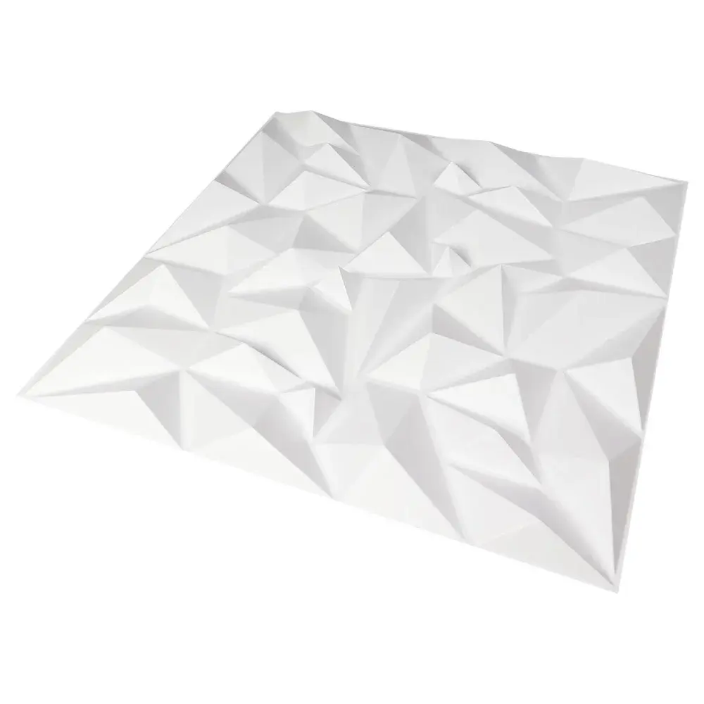 Placa 3D pyramid branca 25 peç Kala — fotografia de referência
