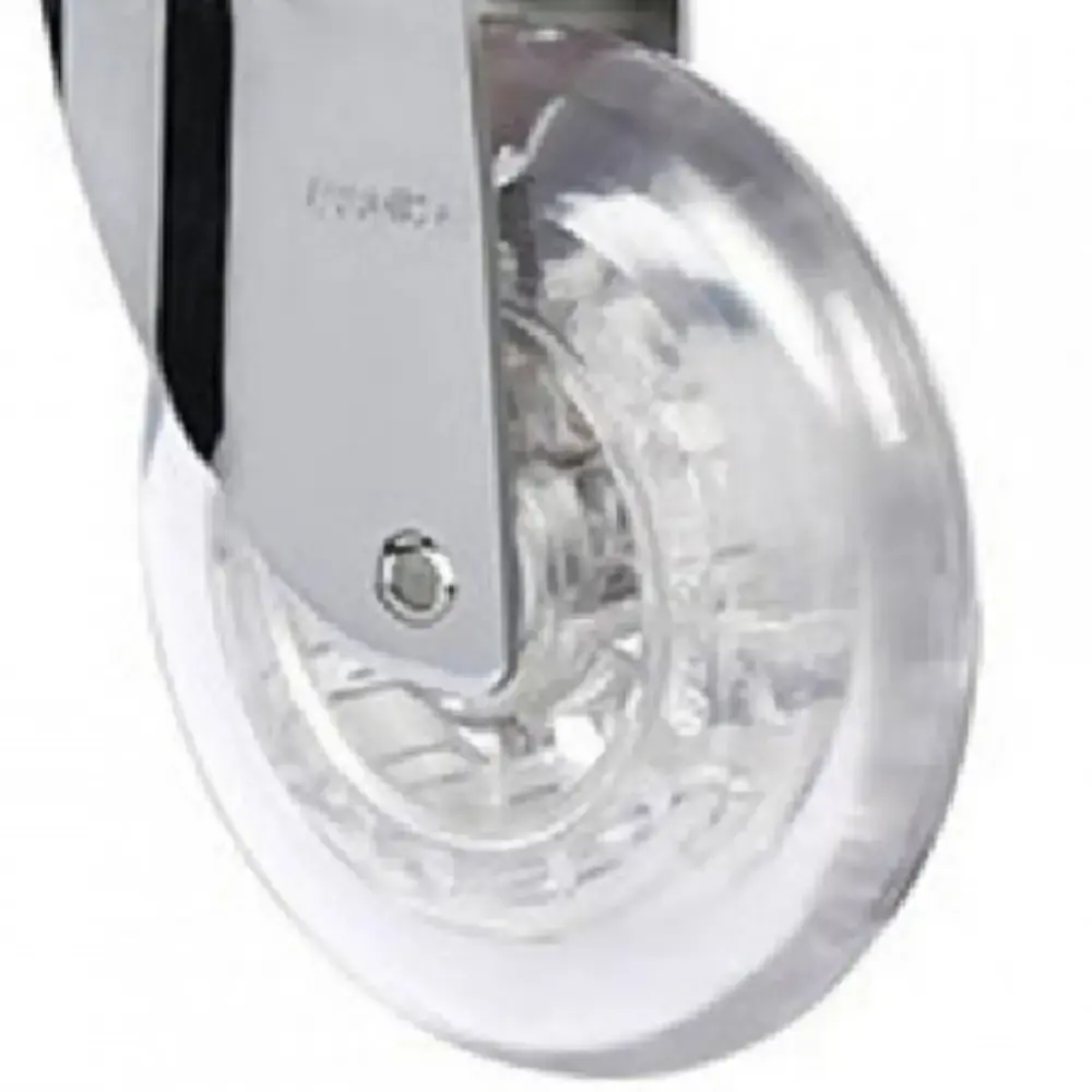 Rodizio Giratório Com Placa Gel 3 POL 50 kg SCHIOPPA — fotografia 3
