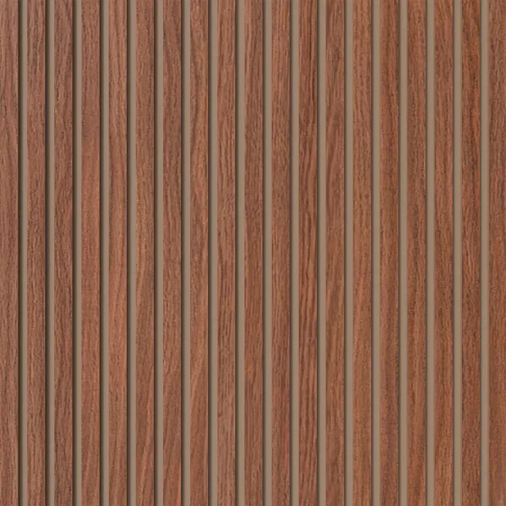 Painel ripado madeto cinamomo 10CM x 1CM x 2,5M meu rodapé