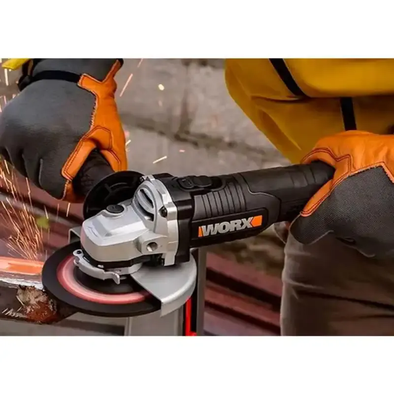 Esmerilhadeira angular à bateria 20V brushless sem bateria WX812.9 Worx — fotografia 5