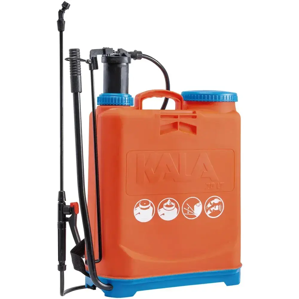 Pulverizador costal com bico de jato regulável 20L Kala — fotografia 3