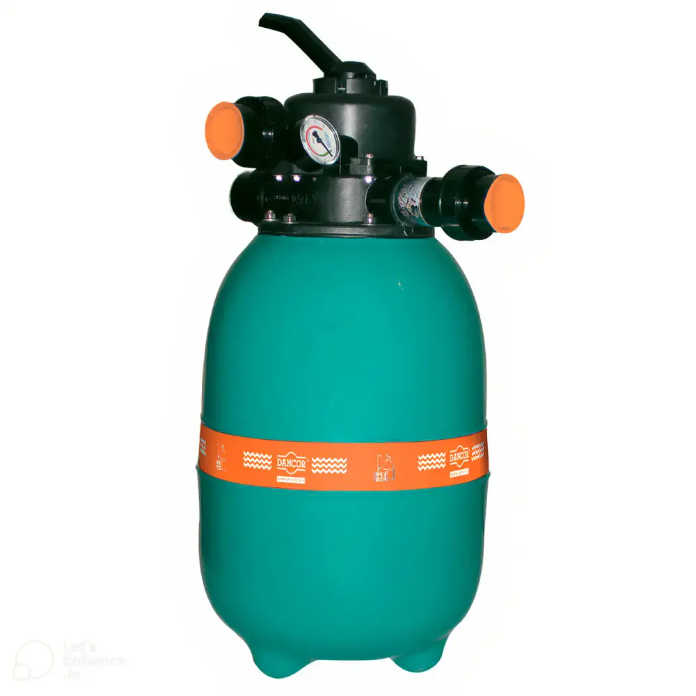 Filtro para piscina DFR-12 com bomba PF-17 1/3 CV monofásica Dancor — fotografia 2
