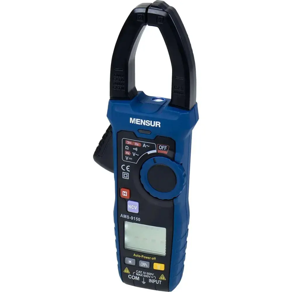 Alicate amperímetro digital AMS-9150 cat iv Mensur — fotografia 7