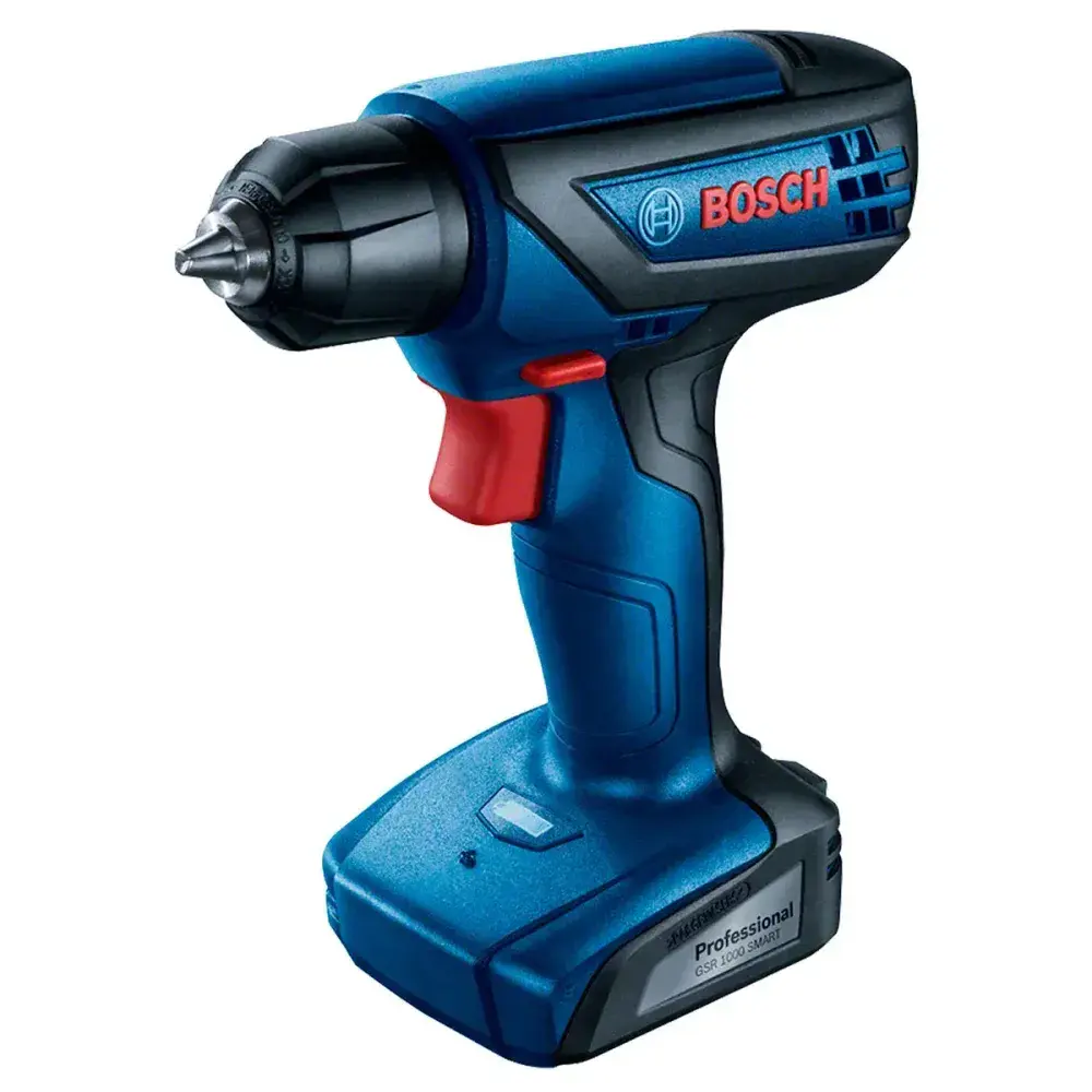 Furadeira parafusadeira GSR1000 smart 12V com 32 bits e maleta Bosch — fotografia 8