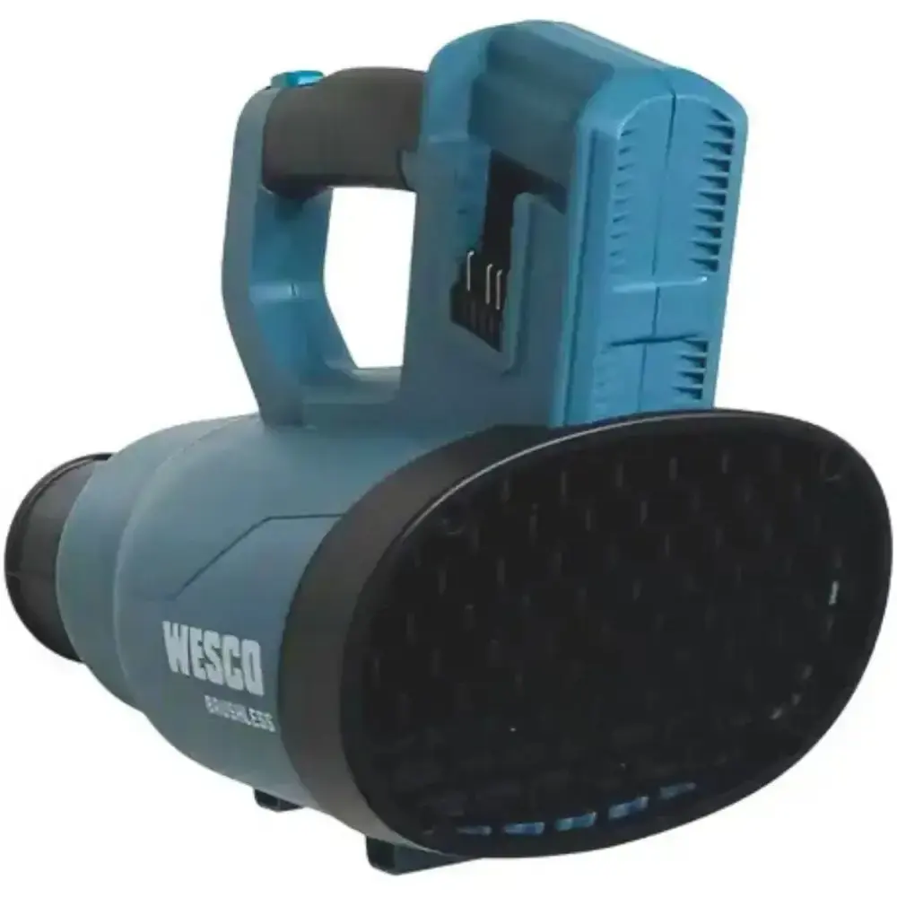 Parafusadeira de impacto 18V 1/2POL e soprador de folhas 25CC com 2 baterias Wesco — fotografia 3
