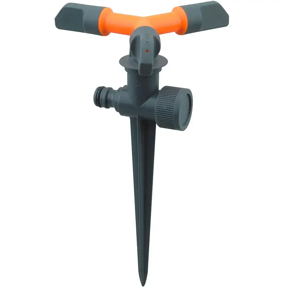Aspersor Rotativo Engate Rápido com 3 Braços 24 cm MERAX