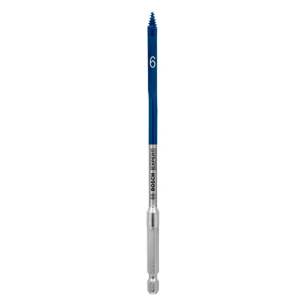 Broca chata para madeira Bosch EXPERT Self Cut Speed 6 x 152mm — fotografia 2