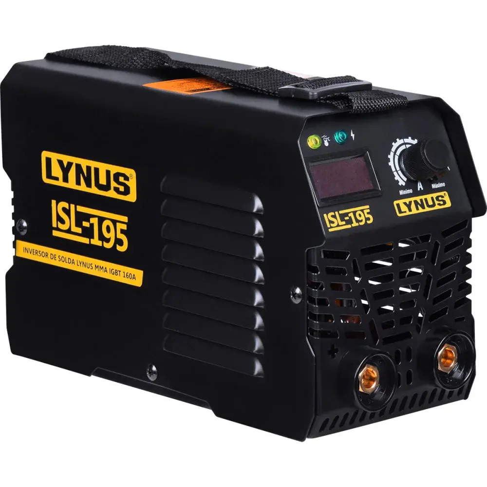 Inversora solda standard 160A ISL-195S com 220V Lynus — fotografia 4