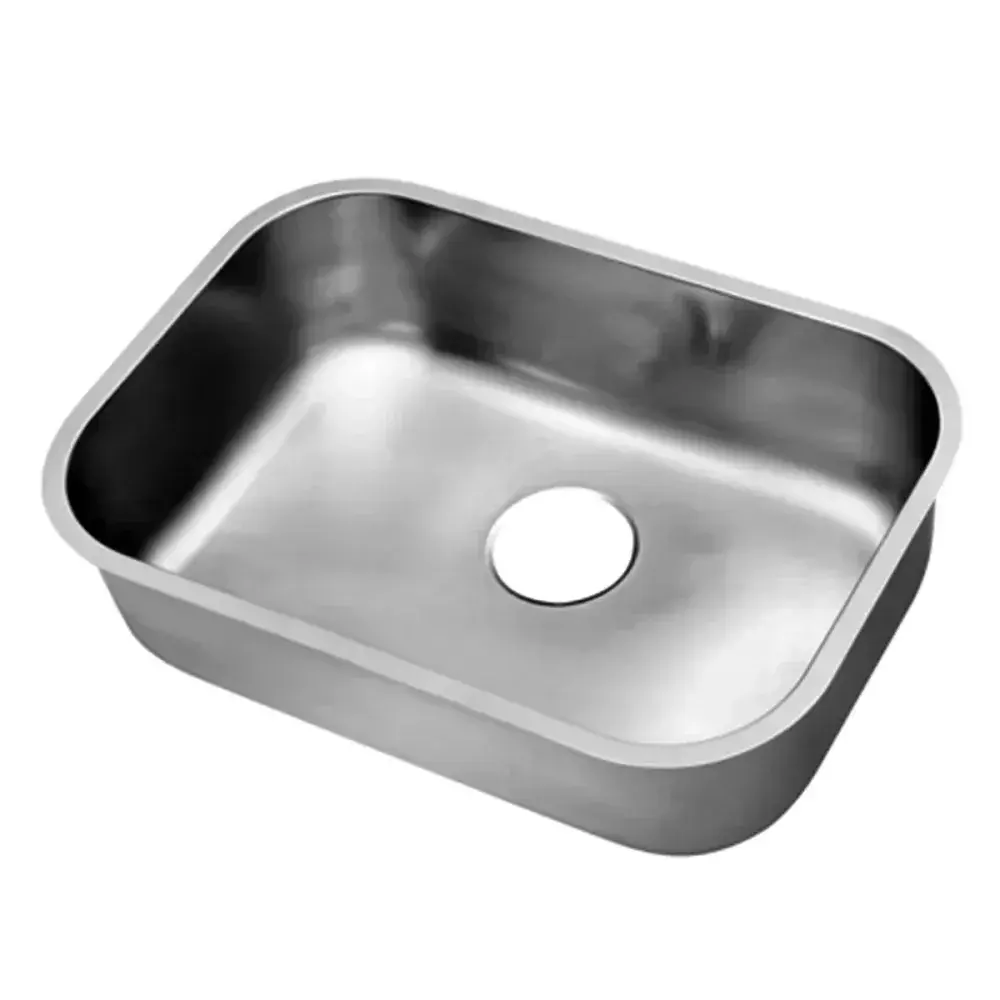Cuba riva inox brilho 14,5CM sem válvula 47X32 docol Docol Inox — fotografia 2