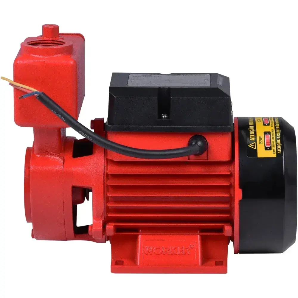 Bomba periférica autoaspirante 1/2HP bivolt Worker — fotografia 6