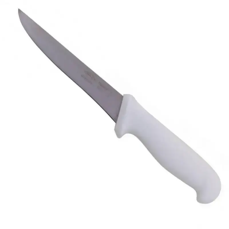 Faca para dessossar 6 POL 15 CM reta cabo branco premium 7555106 Corneta