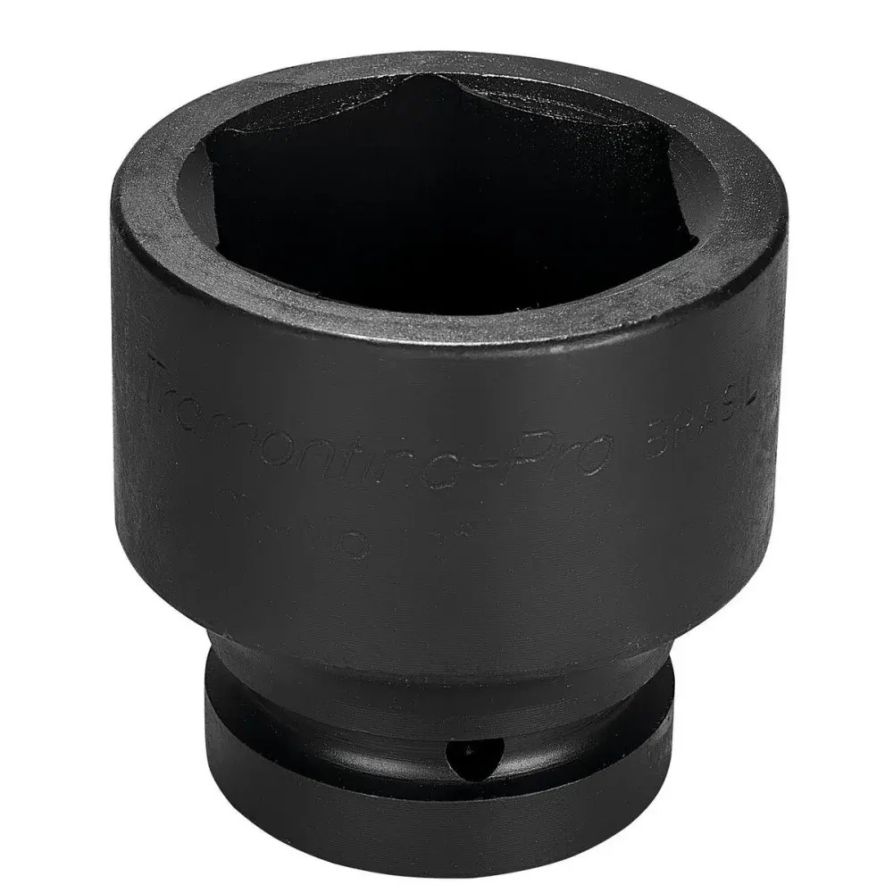 Soquete de impacto sextavado em aço cromo molibdênio 50 mm - encaixe 1 Tramontina 44917050 — fotografia de referência